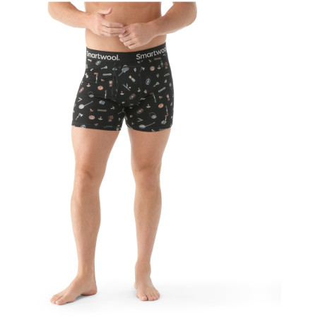 Pánské boxerky Smartwool M Merino Boxer Brief Boxed