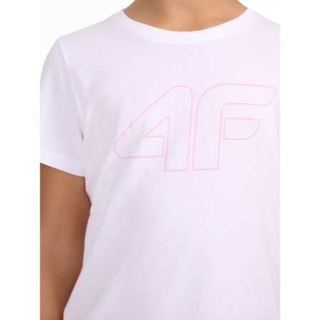 Dětské triko 4F Tshirt F3602 White