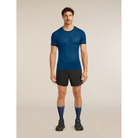 Pánské funkční triko Icebreaker M Mer 75 Cool-Lite Featherlight SS Crewe