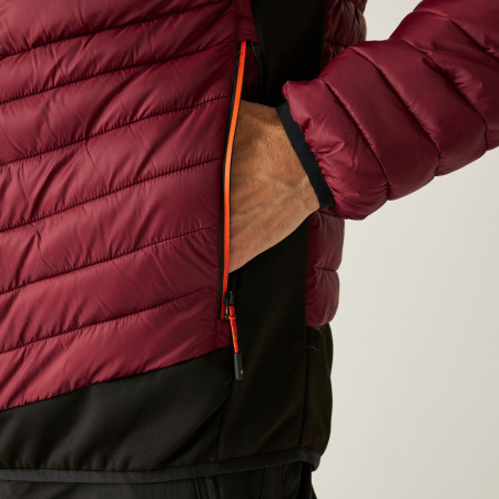 Pánská bunda Regatta Hooded Leedre Hybrid