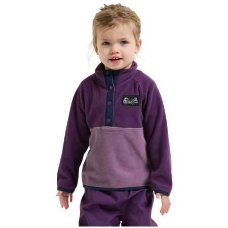 Dětská mikina Didriksons Monte Kids Half Bu 6 Northen Purple
