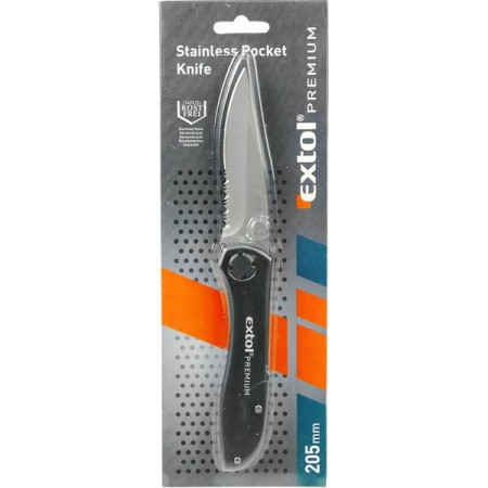 Nůž Extol zavírací nerez