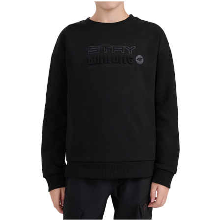 Dětská mikina 4F Sweatshirt M2688 Deep Black