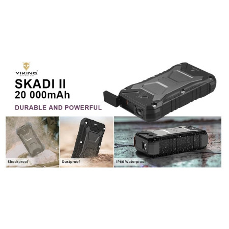 Outdoor powerbanka Viking Technology Skadi II