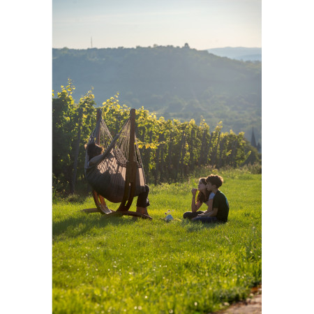 Houpací sedačka se stojanem La Siesta Udine Outdoor
