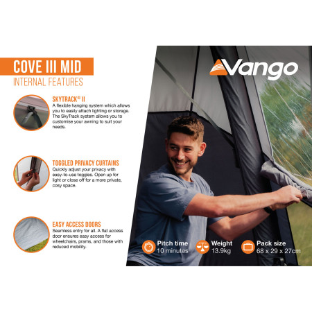 Předstan Vango Cove III Mid