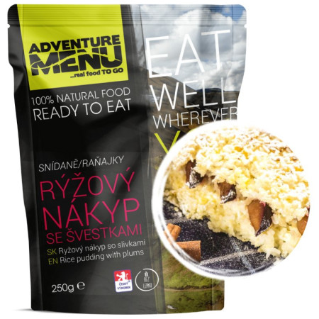 Hotové jídlo Adventure Menu Rýžový nákyp se švestkami 250 g