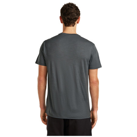 Pánské triko Icebreaker Men Merino 150 Tech Lite SS Tee Range Stripes