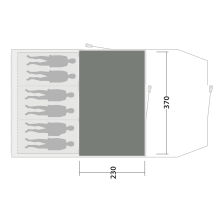 Koberec ke stanu Outwell Cozy Carpet Carolina 6