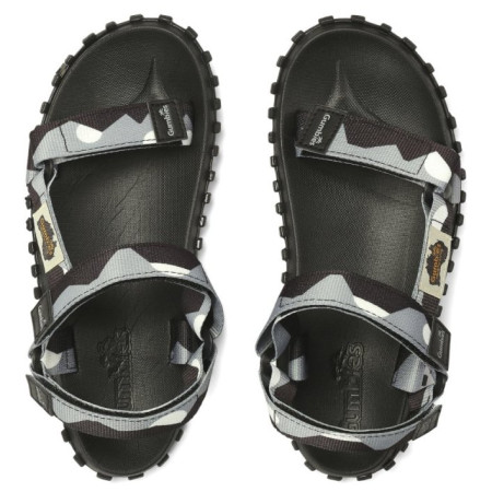 Sandály Gumbies Scrambler Black a Grey