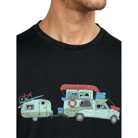 Pánské triko Icebreaker Men Merino 150 Tech Lite SS Tee Transportage