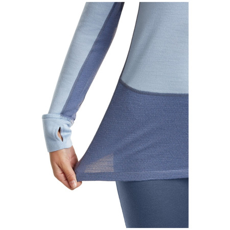 Dámské funkční triko Icebreaker Wom Mer 260 ZoneKnit LS Half Zip