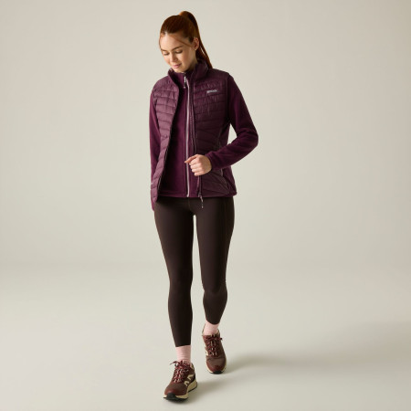Dámská vesta Regatta Womens Leedre Hybrid B/W