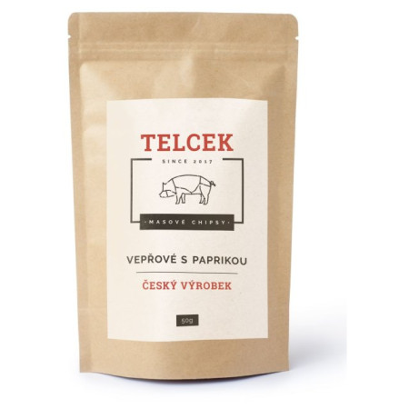 Chipsy Telcek Vepřové Sladká paprika