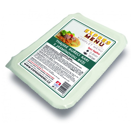 Expres menu Thajské kuřecí kari s jasmínovou rýží 380 g