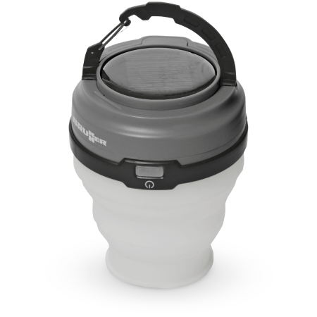 4camping.cz - Solární lampa Brunner Pollux - šedá/bílá