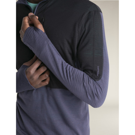 Pánská funkční mikina Icebreaker M Mer 200 Realfleece Descender LS Half