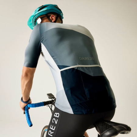 Pánský cyklistický dres Dare 2b Lightning Short Sleeve Printed Jersey