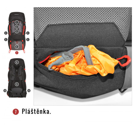 Batoh Husky Samont 70+10