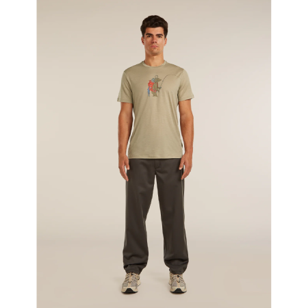 Pánské funkční triko Icebreaker Merino 150 Tech Lite SS Tee Bear Catch