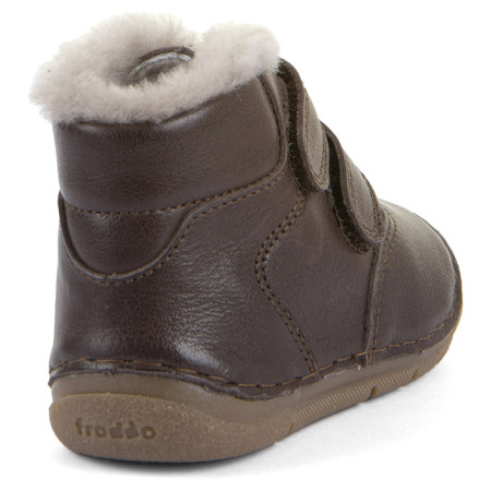Dětské zimní boty Froddo Paix Up Winter Dark Brown