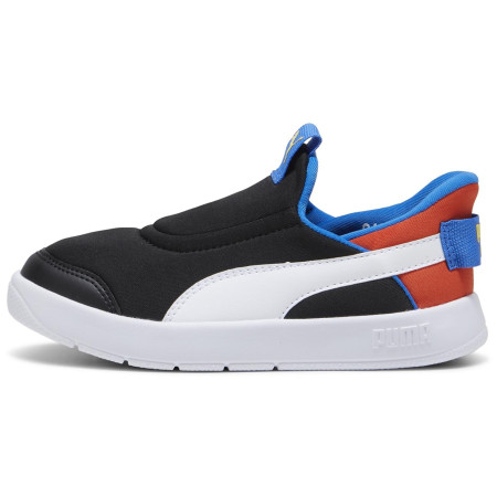 Dětské boty Puma Courtflex v3 SLIPTECH PS Black