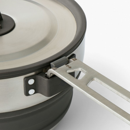 Skládací hrnec Sea to Summit Detour Stainless Steel Collapsible Pouring Pot 1.8L