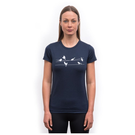 Dámské funkční triko Sensor Merino Active Songbirds