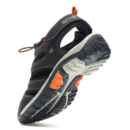 Dětské sandály Regatta Westshore IV Jnr BlkRstyOrng