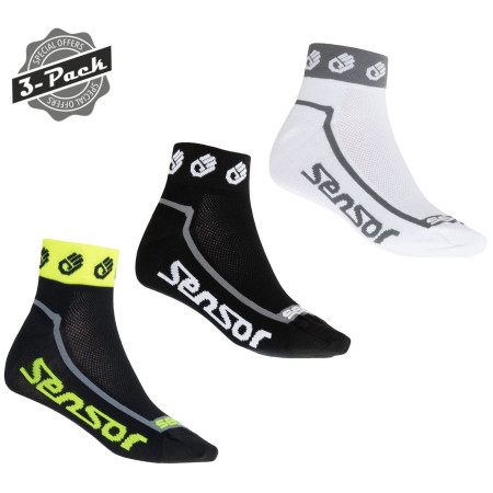 Ponožky Sensor 3-Pack Race Lite Small Hands