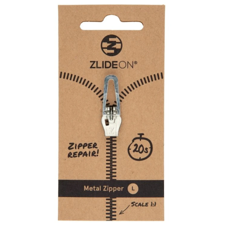 Náhradní zip ZlideOn Opravný jezdec pro kovové zipy - L