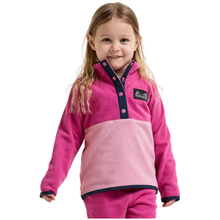 Dětská mikina Didriksons Monte Kids Half Bu 6 Cactus Pink