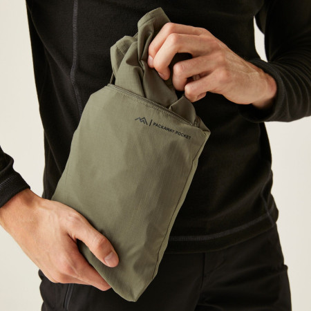 Pánská vesta Regatta Travel Light Packaway B/W