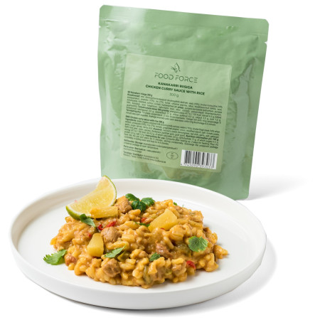 Dehydrované jídlo Food Force Kuřecí kari omáčka s rýží 300 g