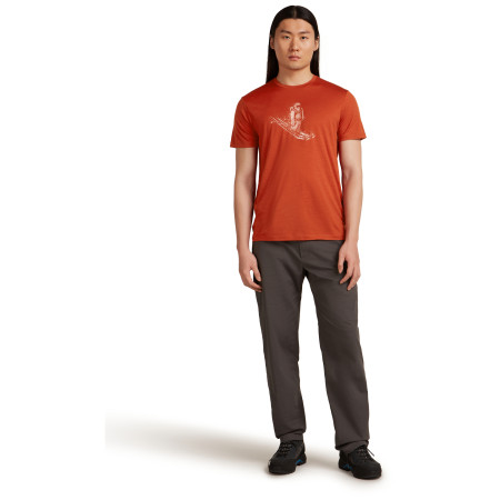 Pánské tričko Icebreaker Merino 150 Tech Lite Skiing Yeti