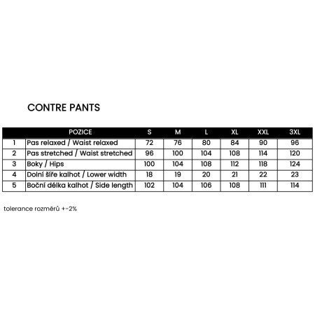 Pánské kalhoty Trimm Contre Pants