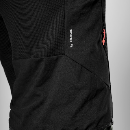 Pánská funkční mikina Salewa Puez Waffle Hyb Pl Jacket M