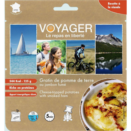 Jídlo Voyager Bramborová kaše se sýrem a uzeným masem