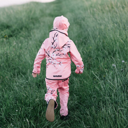 Dětské softshellové kalhoty WAMU Pink