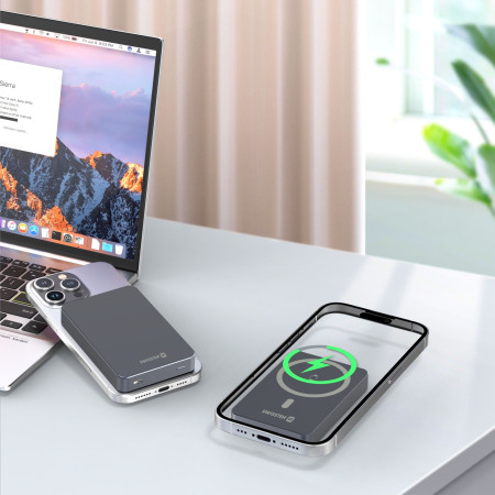 Bezdrátová powerbanka Swissten Fusion 10000 mAh