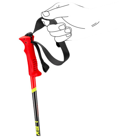 Skialpové hole Leki Racing Kids