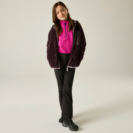 Dětská mikina Dare 2b Powder Fleece Hucklbr/PkHz