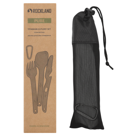Sada příborů Rockland Titanium Pure