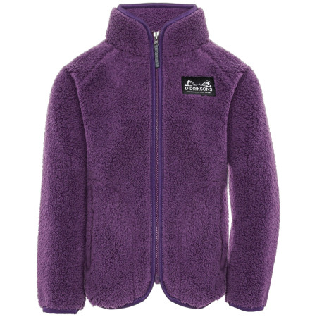 Dětská mikina Didriksons Gibbs Kids Fullzip 2 Northen Purple