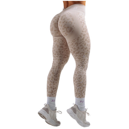 Dámské legíny Nebbia Push-Up Compression Leopard Leggings Primal