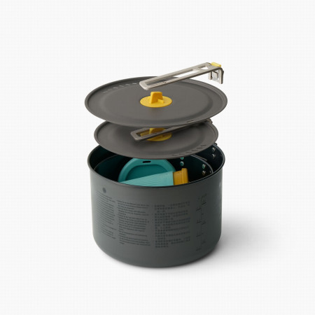 Sada nádobí Sea to Summit Frontier UL Two Pot Cook Set 2P 6 Piece