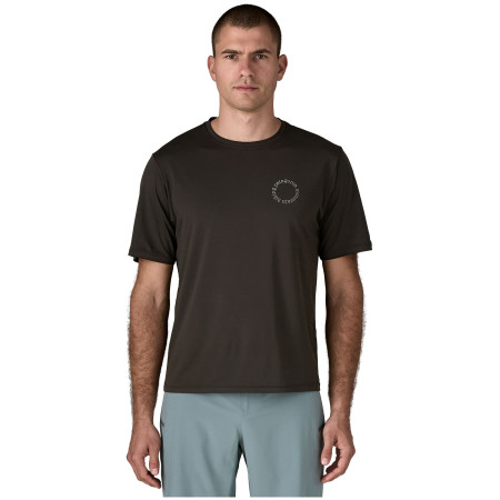 Pánské triko Patagonia Men's Capilene Cool Daily Shirt - Spoke Stencil