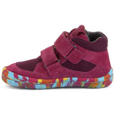 Dětské celoroční barefoot boty Froddo Barefoot Tex Fun Autumn Fuxia