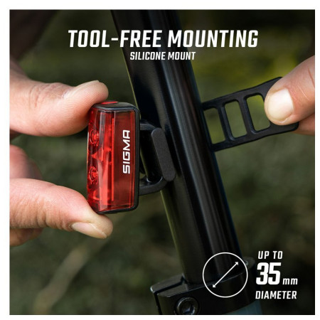 Přední / zadní světlo Sigma Buster 800 + Buster RL 80