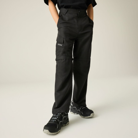 Dětské kalhoty Regatta Sorcer Z/O Trousers III Black